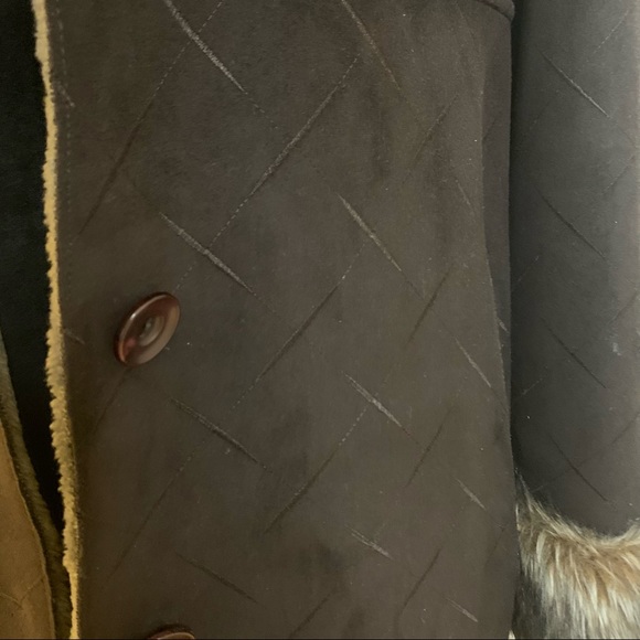 Faux Fur Winter Coat Women’s Large - Picture 4 of 5